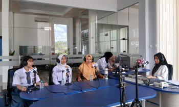 Siswa UPTD SMAN 1 Mamuju Jadi Narasumber di RRI Mamuju Bahas Pentingnya Menanamkan Pancasila Sejak Dini