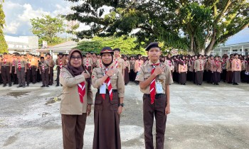 Pembentukan Karakter Siswa Melalui Peringatan Hari Pramuka