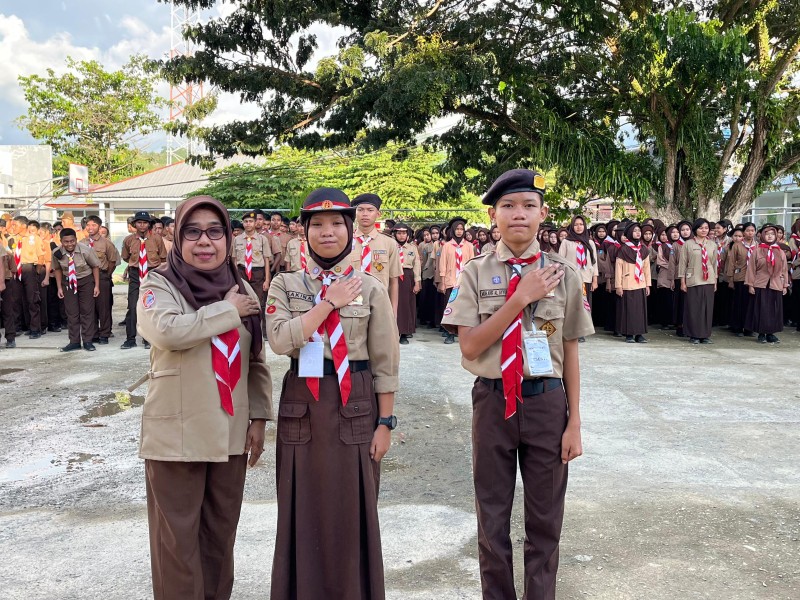 Pembentukan Karakter Siswa Melalui Peringatan Hari Pramuka