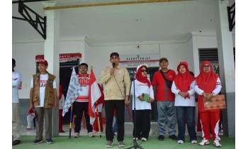 Meriahkan HUT Ke-80 RI, UPTD SMAN 1 Mamuju Gelar Lomba Gerak Jalan Indah