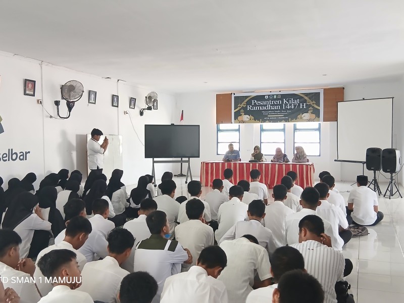 Pesantren Kilat UPTD SMAN 1 Mamuju Resmi Dibuka, Tumbuhkan Ilmu dan Iman di Bulan Ramadhan