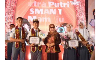 Pemilihan Putra Putri Smansa 2025/2026 Meriahkan Pentas Seni Inarture Smansa