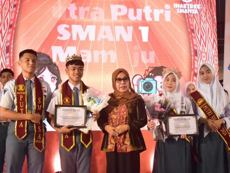 Pemilihan Putra Putri Smansa 2025/2026 Meriahkan Pentas Seni Inarture Smansa