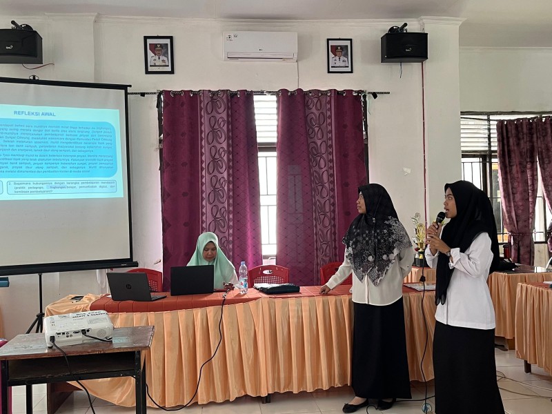 UPTD SMAN 1 Mamuju Gelar Diseminasi Pembelajaran Mendalam