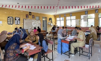 UPTD SMAN 1 Mamuju Melaksanakan Asesmen Awal Pada Pendaftaran Ulang PPDB